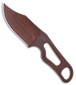 Turner CNC Jackalope Fixed Blade Knife Bronze CPM 3V (2.75" Heat Treat)