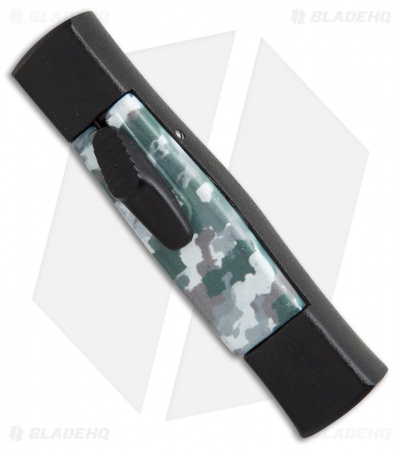 AKC Minion Concord OTF Automatic Knife Arctic Camo (2.3" Black Flat Grind)