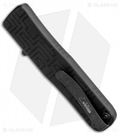 Boker USA OTF Automatic Knife Black Aluminum (3.5" Black) 06EX263