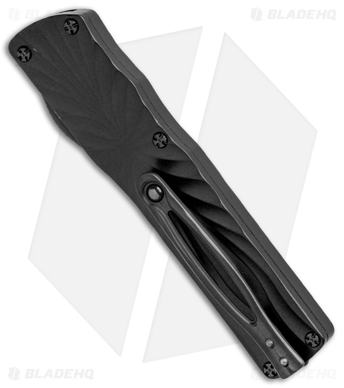 Brian Tighe & Friends Small Twist Tighe Clip OTF Knife Black (2.75" DLC)