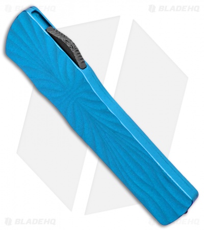 Brian Tighe & Friends Small Twist Tighe Clip OTF Automatic Blue (2.75" Black)