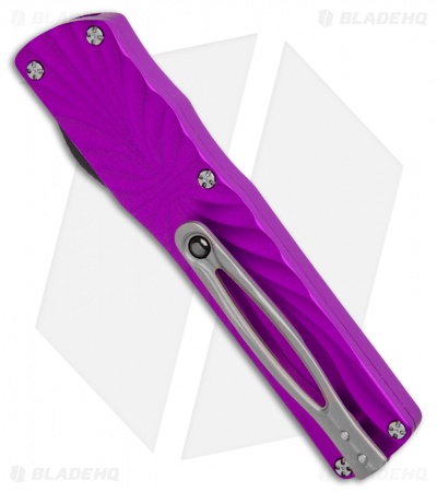 Brian Tighe & Friends Small Twist Tighe Tanto OTF Knife Purple (2.75" SW)