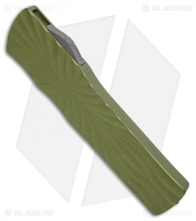 Brian Tighe & Friends Twist Tighe Clip Pt OTF Automatic Knife Green (3.75" DLC)