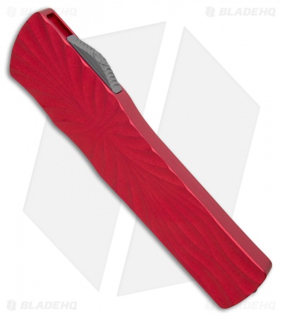 Brian Tighe & Friends Twist Tighe D/E OTF Automatic Knife Red (3.6" Stonewash)