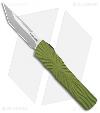 Brian Tighe & Friends Twist Tighe Tanto OTF Automatic OD Green (3.6" Bead Blast)