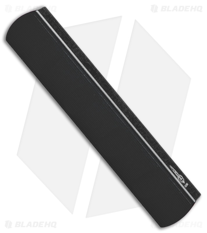 D Rocket Designs Zulu Spear D/A OTF Automatic Knife Black (2.8" Satin)