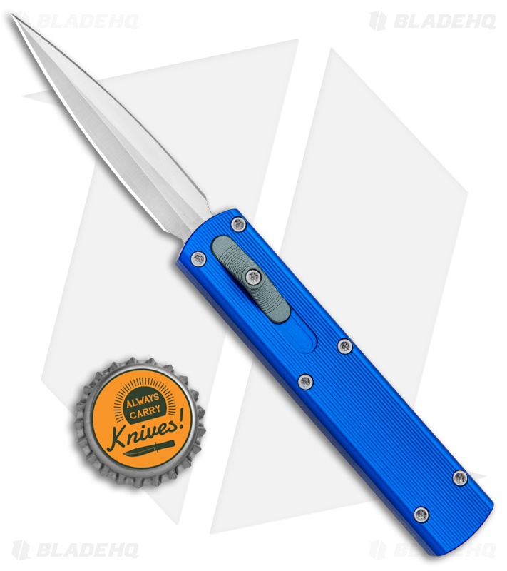 D Rocket Design Zulu Spear | D/A OTF Automatic Knife | Blue