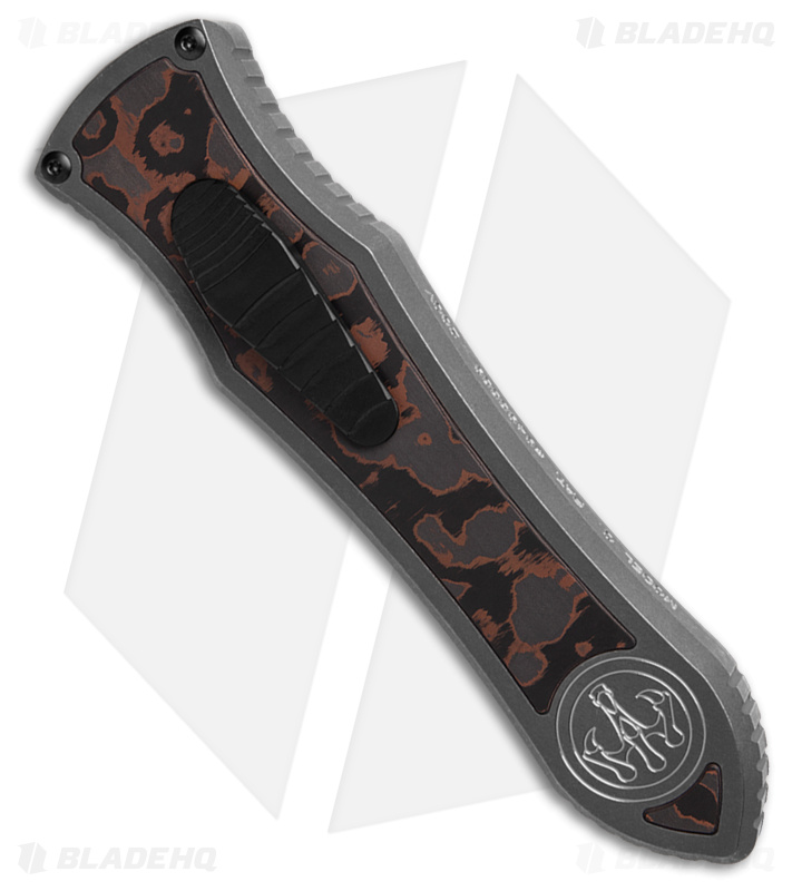 G&G Hawk Custom Deadlock Model C D/A OTF Auto Knife - Fat Carbon (3.5 DLC 20CV)