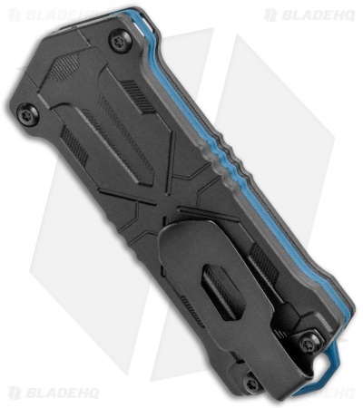 Kershaw Jens Anso Kapsule Manual Sliding Button Lock OTF Knife (1.9" Satin)