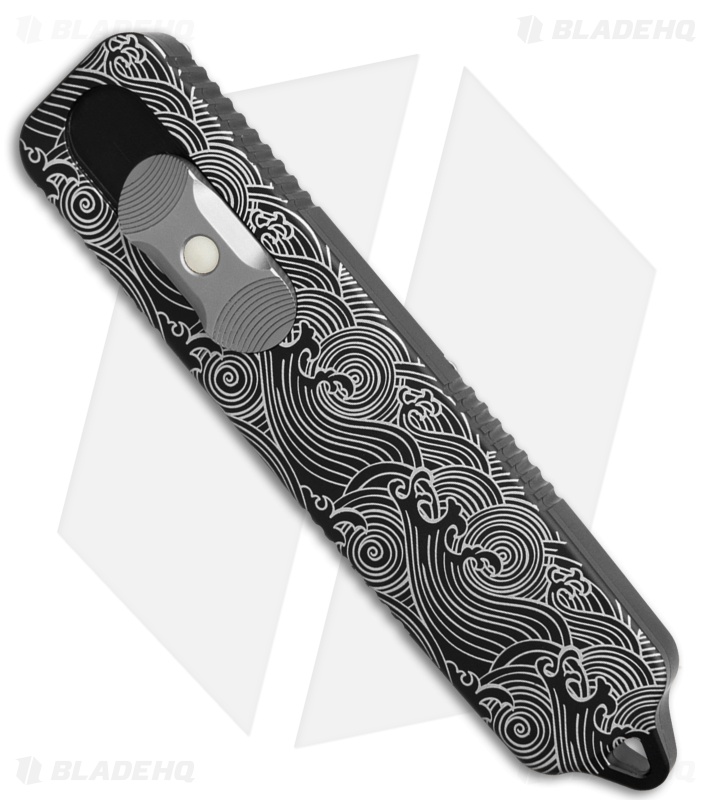 Prometheus Design Werx SPD UFO OTF Knife Black Wave (BB)