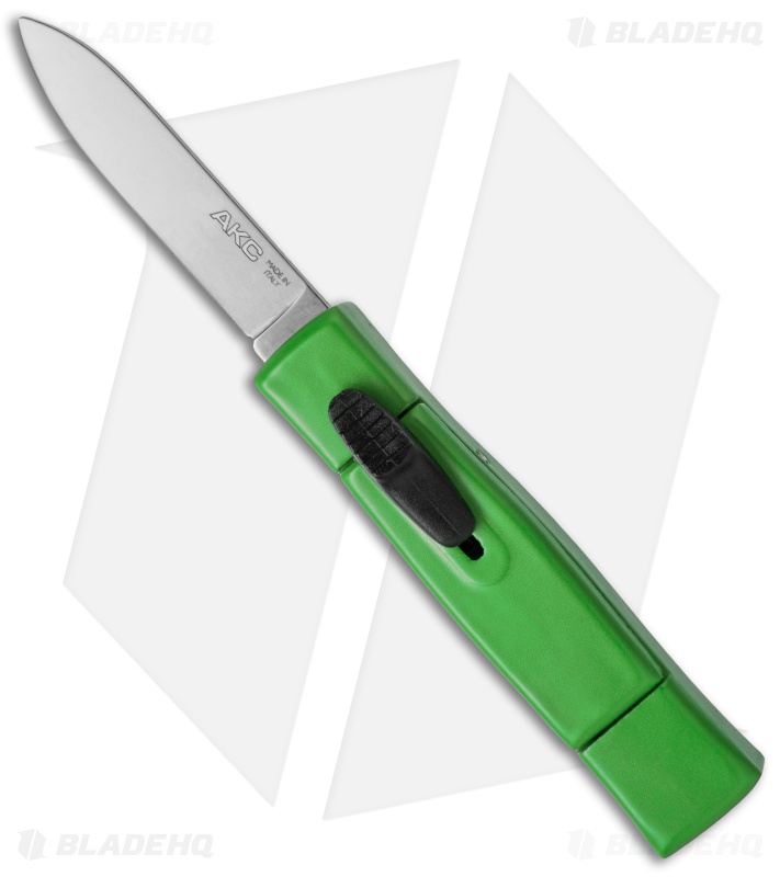 AKC Minion Concord OTF Automatic Knife Green (2.3" Satin)