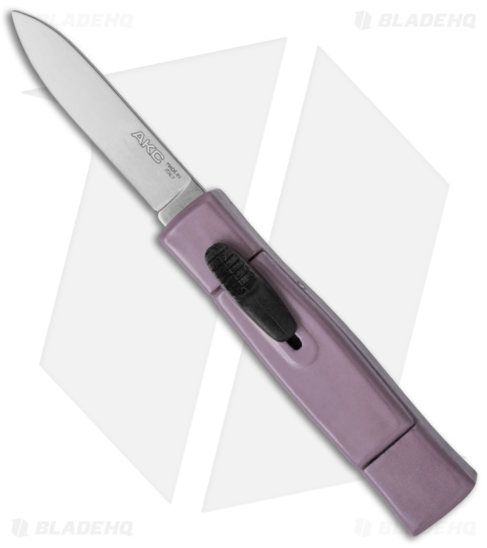 AKC Minion Concord OTF Automatic Knife Purple (2.3" Satin)