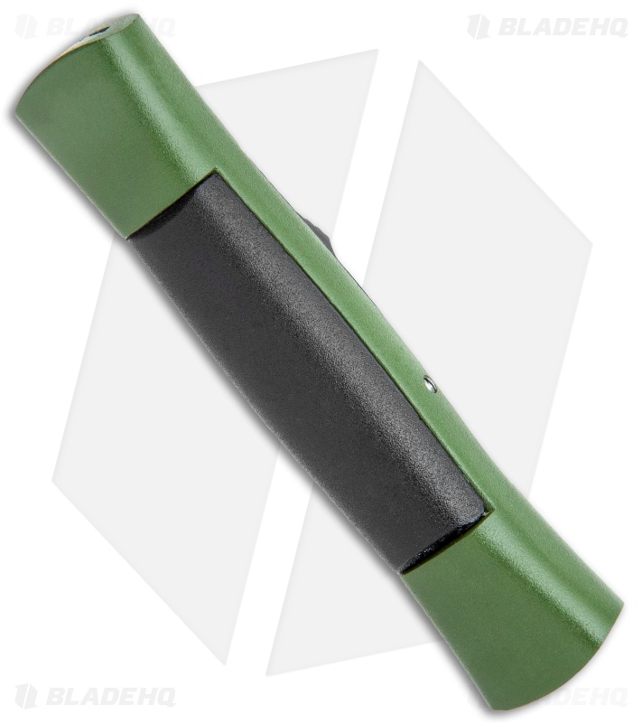 AKC 007 Concord NATO Military Green/Black Dagger OTF Auto Knife (2.8" Satin)