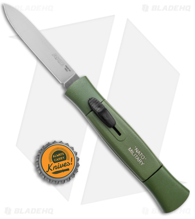 AKC 077 Concord OTF Automatic Knife NATO Military Green (3.25" Satin Flat)