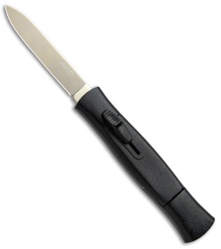 AKC 077 Concord OTF Automatic Knife Black (3.25" Gold Flat)