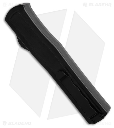 AKC World F-20 D/A Spear Point OTF Knife Black + Copper Inlay (3.6" Satin)