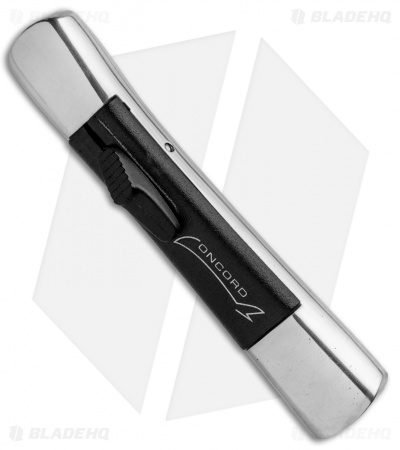 AKC Concord Dagger OTF Automatic Knife Polish/Black (3.25" Satin)