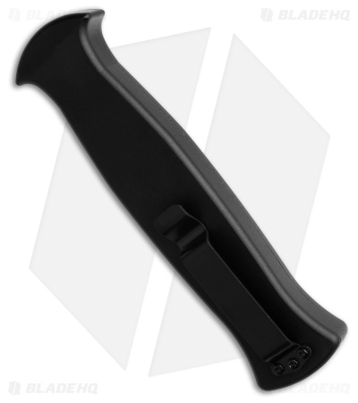AKC X-treme EVO R OTF Automatic Knife Black Aluminum/Orange Slide (3.5" Black)