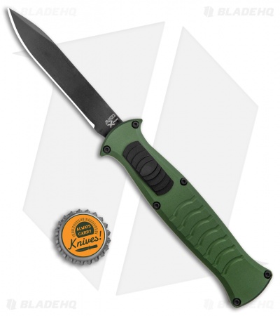 AKC X-treme EVO OTF Automatic Knife Green (3.5" Black)