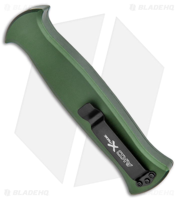 AKC X-treme EVO OTF Automatic Knife Green (3.5" Satin)