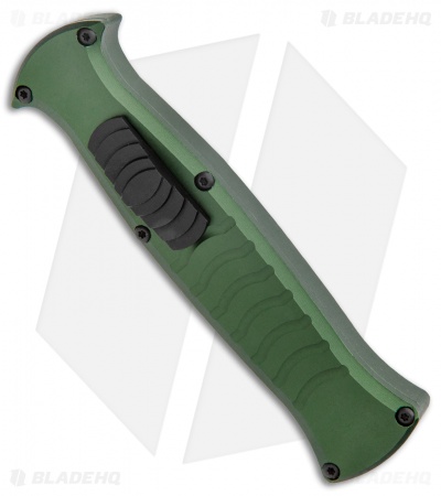 AKC X-treme EVO OTF Automatic Knife Green (3.5" Satin DE Dagger)