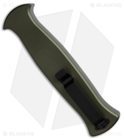 AKC X-treme EVO R OTF Automatic Knife Green Aluminum (3.5" Satin)
