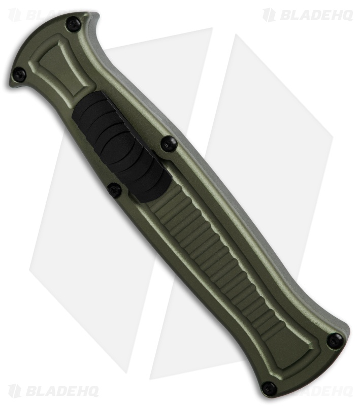 AKC X-treme EVO R OTF Automatic Knife Green Aluminum (3.5" Satin)