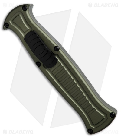 AKC X-treme EVO R OTF Automatic Knife Green Aluminum (3.5" Satin)