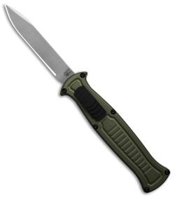 AKC X-treme EVO R OTF Automatic Knife Green Aluminum (3.5" Satin)