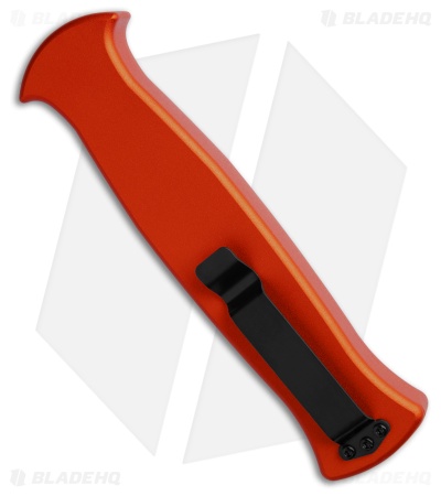 AKC X-treme EVO R OTF Automatic Knife Orange Aluminum (3.5" Black)