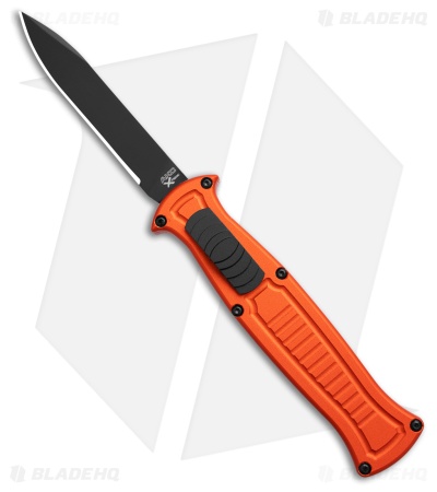AKC X-treme EVO R OTF Automatic Knife Orange Aluminum/Black Slide (3.5" Black)