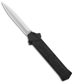 AKC F-16 D/A OTF Automatic Knife Black Aluminum (3.3&quot; Satin) | 97126