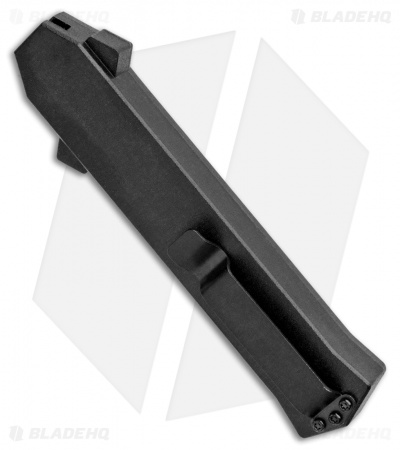 AKC F-16 D/A Dagger OTF Automatic Knife Black Carbon Fiber (3.3" Satin)