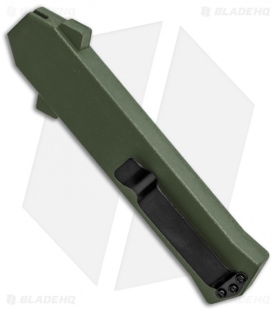 AKC F-16 D/A Dagger OTF Automatic Knife Green (3.3" Satin)