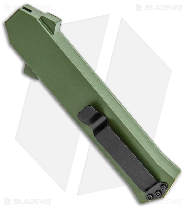 AKC F-16 D/A Dagger OTF Automatic Knife Green (3.3" Two Tone)