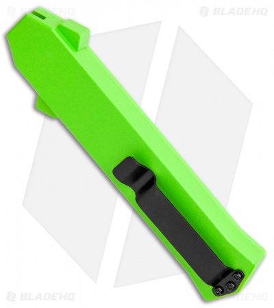 AKC F-16 D/A Dagger OTF Automatic Knife Neon Green (3.3" Satin)