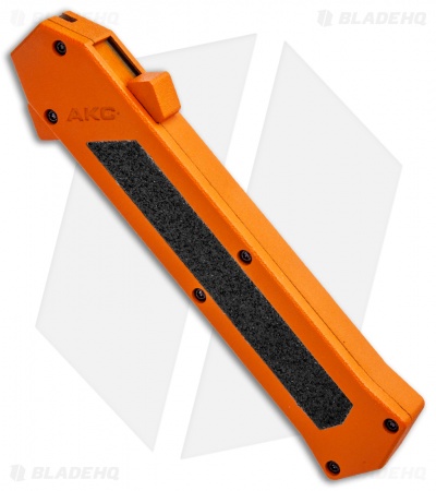 AKC F-16 D/A Dagger OTF Automatic Knife Orange (3.3" Satin)