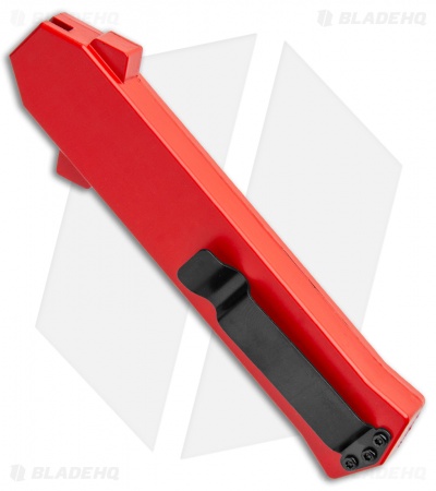 AKC F-16 D/A Dagger OTF Automatic Knife Red (3.3" Two Tone)