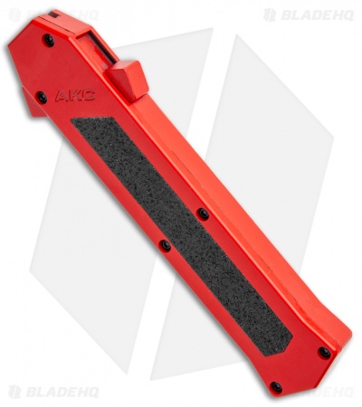 AKC F-16 D/A Dagger OTF Automatic Knife Red (3.3" Two Tone)