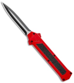 AKC F-16 D/A Dagger OTF Automatic Knife Red (3.3&quot; Two Tone) | 123332