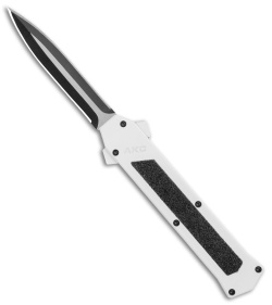 AKC F-16 D/A Dagger OTF Automatic Knife White (3.3&quot; Two Tone) | 125677