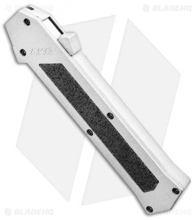AKC F-16 D/A Dagger OTF Automatic Knife White (3.3" Satin)