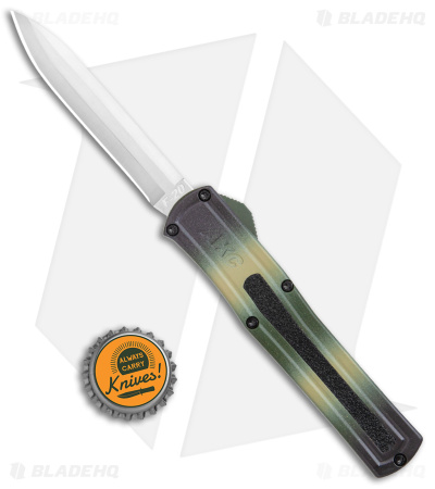 AKC F-20 D/A Spear Point OTF Automatic Knife Camo (3.55" Satin)