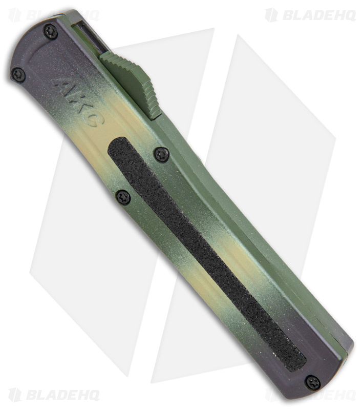 AKC F-20 D/A Spear Point OTF Automatic Knife Camo (3.55" Satin)