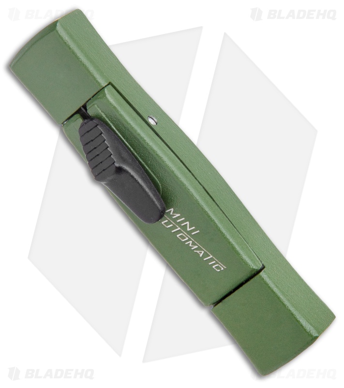 AKC Minion Concord Spear Point OTF Automatic Knife NATO Green (2.3" Black)