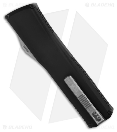 Axial Shift MagnaCut D/A OTF Automatic Knife Black Aluminum (3.5" Stonewash)
