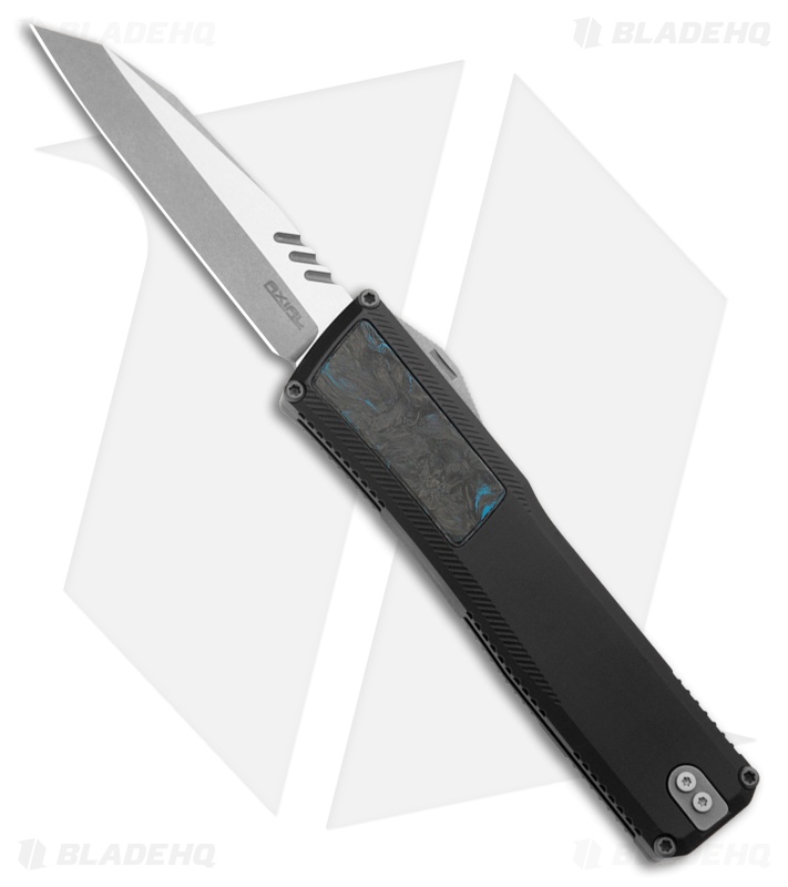 Axial Shift Gen III Wharncliffe OTF Knife Dark Matter Blue