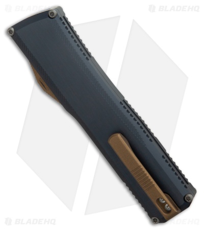 Axial Shift Gen III Wharncliffe OTF Knife Navy Blue Al/Gold (3.5" SW)