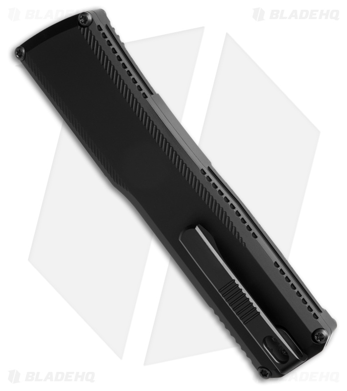 Axial Shift MagnaCut D/A OTF Automatic Knife Black Aluminum (3.5" DLC)