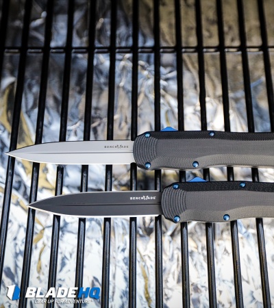 Benchmade 3400BK Autocrat D/A OTF Automatic Knife Black G-10 (3.71" Black) 